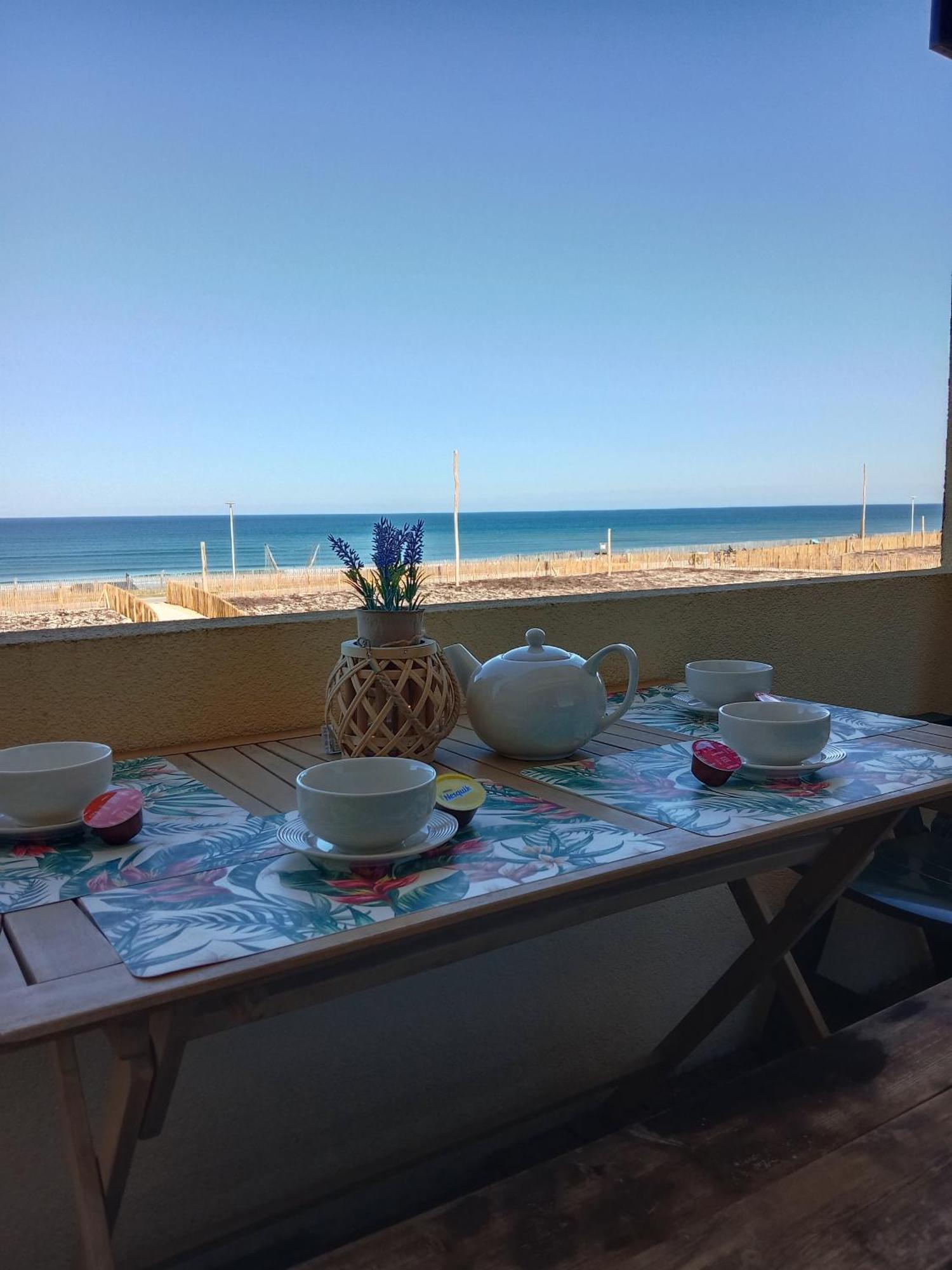 L'Ocean&Dunes Vue A 180° En Bord De Plage 拉卡诺 外观 照片